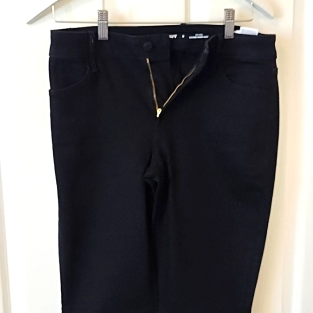 Old Navy black boot cut jeans size 8